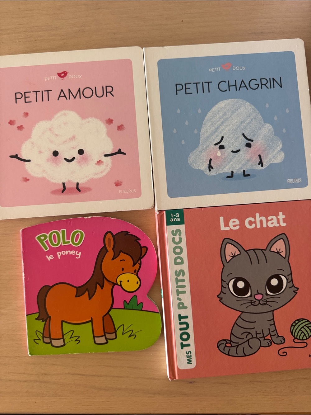 4 Kids Books Set - FRench